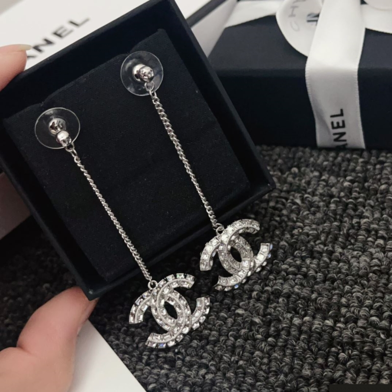 Ch*el earrings